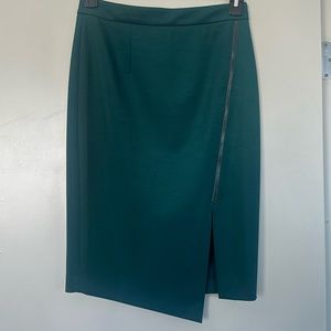 Forest Green pencil skirt